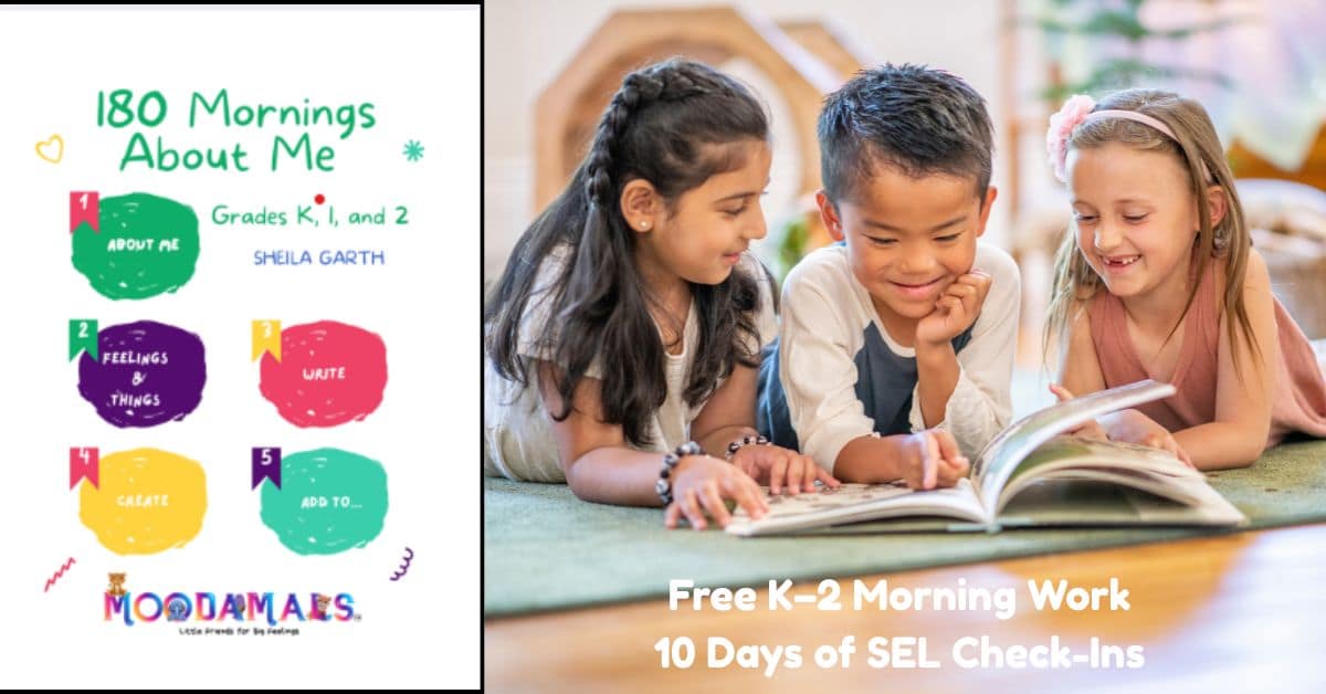 Free K–2 Morning Work 10 Days of SEL Check-Ins Go